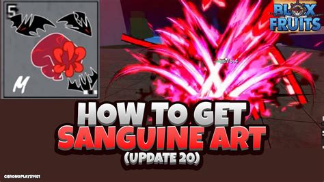 How to Get Sanguine Art in Blox Fruits: A Deeper Exploration