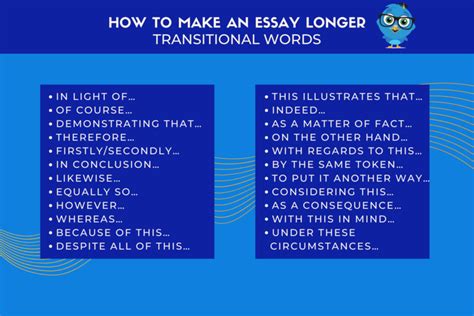 how to make the reasons for something longer in an essay